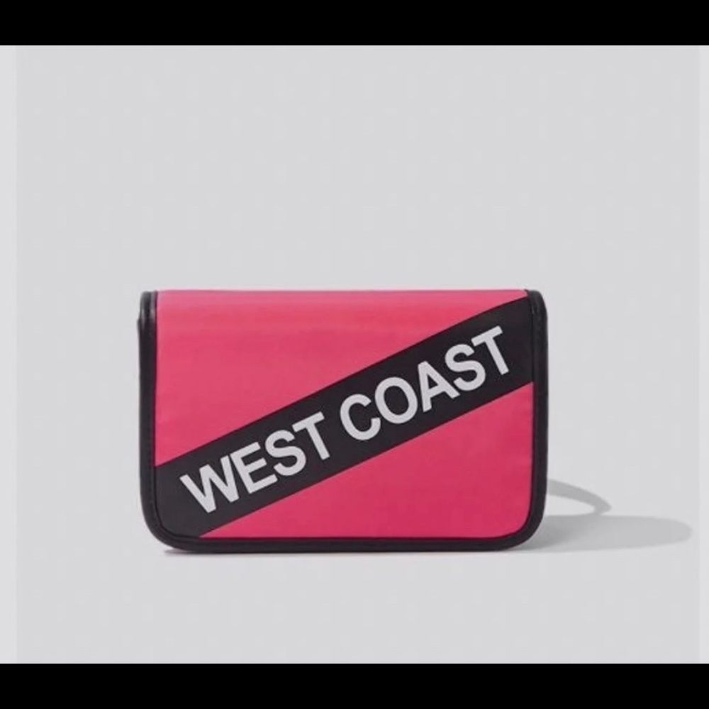 West coast graphic belt bag